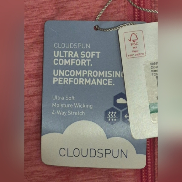 Puma Pink Athletic Vest with Mock Neck - Picture 10 of 12